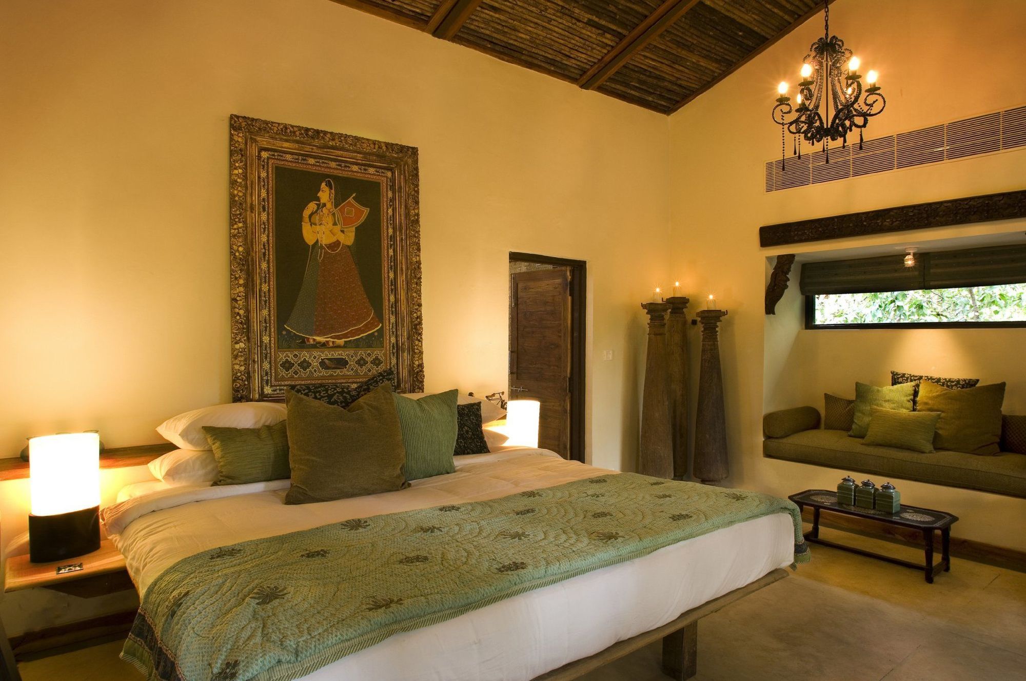 Baghvan Pench National Park - A Taj Safari Lodge Behrai Bilik gambar