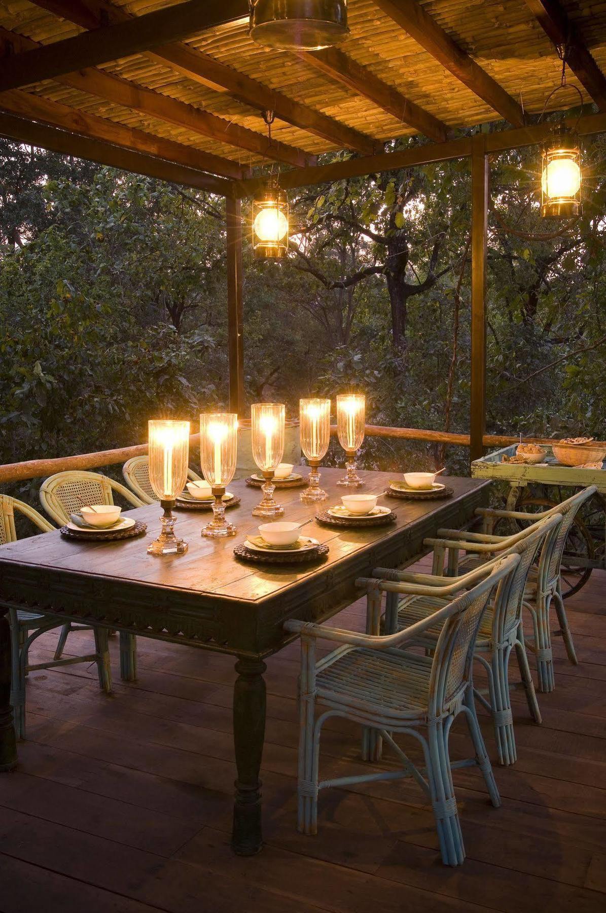 Baghvan Pench National Park - A Taj Safari Lodge Behrai Restoran gambar
